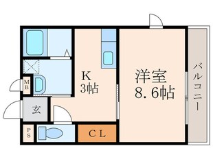 プリンスビルの物件間取画像